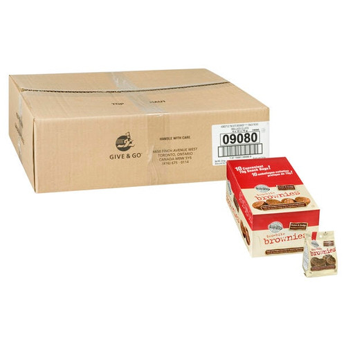 Homestyle Brownie Chocolate Two-Bite 70g (40/CASE) - CHICKEN PIECES