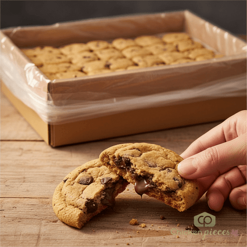 English Bay Dough Cookie Plant-Based Chocolate Chip 1.5OZ /(168/CASE) - CHICKEN PIECES