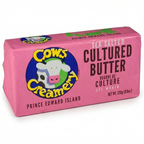 Cows Creamery cultured 84 percent butter 250g block Premium Prince Edward Island cultured butter for baking Cows Creamery high fat European style butter for pastry chefs-CHICKEN PIECES