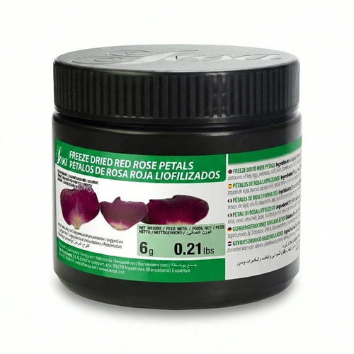 Sosa freeze dried red rose petals 5g jar for cake decor Professional food grade dried rose petals for cocktails Sosa brand crimson freeze dried roses for pastry garnish-CHICKEN PIECES