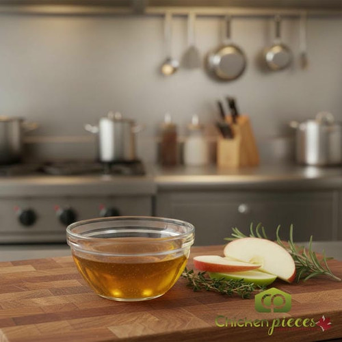 Delouis French Cider Vinegar 5 L bulk container for chefs Professional French apple cider vinegar for restaurants and catering Delouis brand 5 liter cider vinegar for vinaigrettes and pickling-CHICKEN PIECES