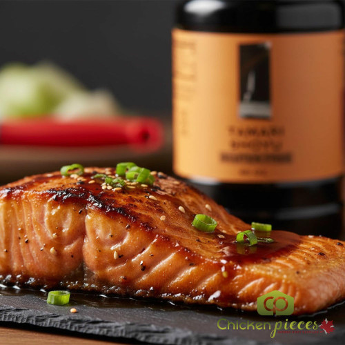 Takuko gluten-free shoyu soy tamari 60oz bottle Premium gluten-free soy sauce for professional cooking Large bottle of wheat-free tamari for restaurant and home use-CHICKEN PIECES