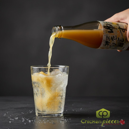 Yakami Orchard Marugoto pure Japanese yuzu juice 750 ml bottle Authentic cold-pressed yuzu juice for craft cocktails and ceviche Bulk case of 6 Yakami Orchard yuzu juice for professional kitchens-CHICKEN PIECES