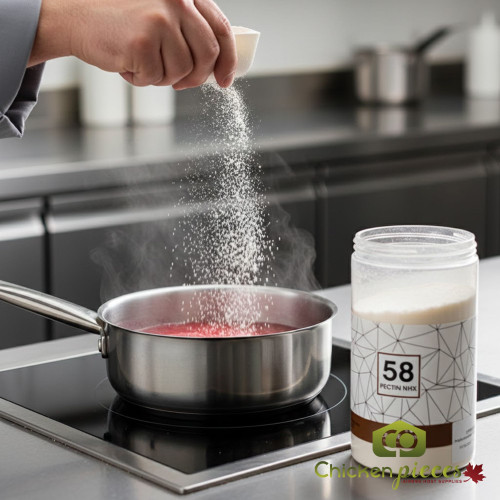 Pcb Creation Pectin Nhx #58 1 Kg Container Professional Thermoreversible Pectin For Pastry Glazes High Quality Pectin Nhx For Fruit Coulis And Gels-CHICKEN PIECES