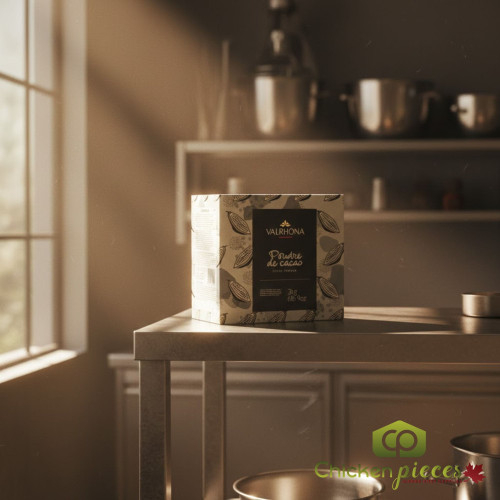 Valrhona 100 Percent Cocoa Powder 3 Kg Container; Professional Dutch Process Cocoa For Baking; Bulk Valrhona Mahogany Cocoa Powder.-CHICKEN PIECES