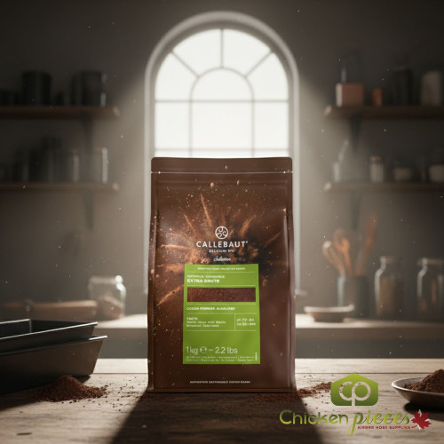 callebaut extra brute red cocoa powder 1 kg bag professional high fat alkalized cocoa powder for baking bulk callebaut extra brute chocolate powder for chefs-CHICKEN PIECES