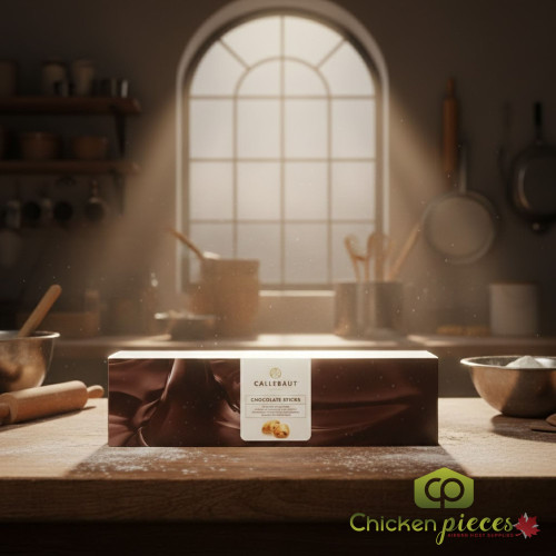 callebaut dark chocolate baking batons 1.6kg box professional chocolate sticks for pain au chocolat bulk bake stable chocolate batons for croissants-CHICKEN PIECES