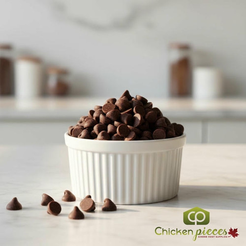 Valrhona 60 percent dark chocolate chips 5kg box bulk Professional dark chocolate baking chips 4000 count per lb Valrhona gourmet bittersweet chocolate chips for baking-CHICKEN PIECES