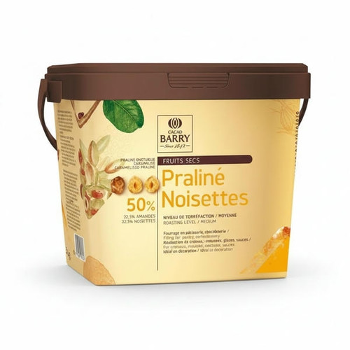 Cacao Barry 50 percent hazelnut praline paste 5kg bucket Professional hazelnut praline filling for pastry and chocolate Bulk Cacao Barry nut paste for commercial bakeries-CHICKEN PIECES