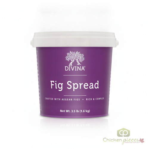Divina fig spread 3.5 lb bulk tub for charcuterie Professional fig jam for cheese boards and meat glazes Bulk Divina fig preserve for commercial kitchens and catering-CHICKEN PIECES