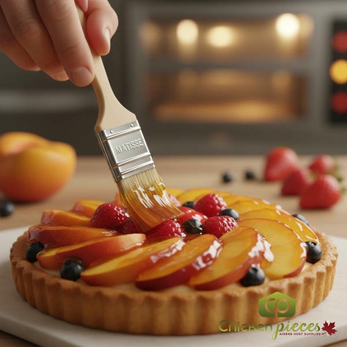 Matisse 14kg pail of 50% high concentrate apricot glaze; Professional concentrated pastry nappage; Bulk apricot glaze for bakery use-CHICKEN PIECES