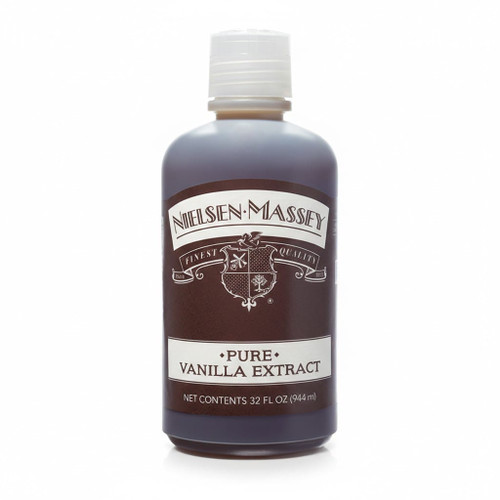 Nielsen-Massey 32 ounce bottle of Pure Vanilla Extract; Professional pure vanilla liquid; Bulk vanilla extract for bakery-CHICKEN PIECES