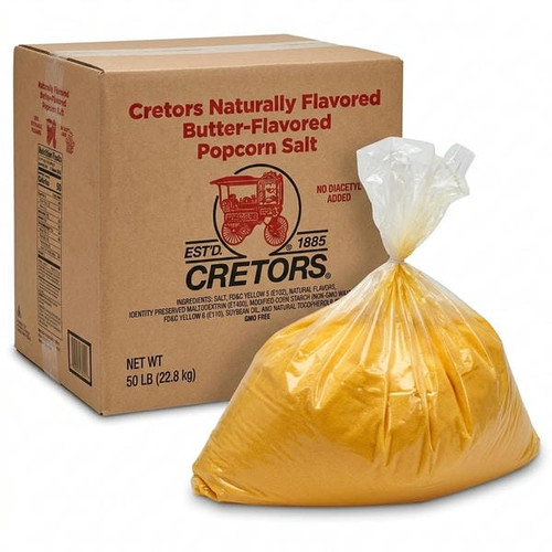 cretors-butter-flavored-popcorn-salt-50lb-bulk-industrial-bag-front