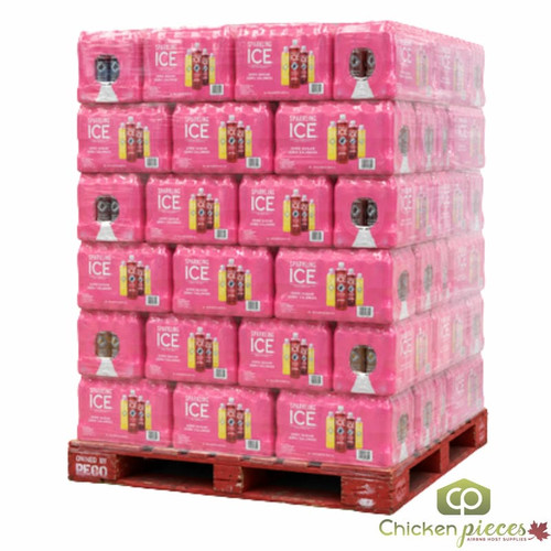 Sparkling ICE Flavored Water Beverage Variety Pack 503ml -24/CASE(PALLET OF  72 CASES)