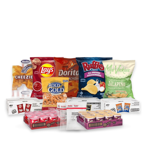 World Cup Watch Party Snack Kit - Bulk Chips, Popcorn & Drink Mixes