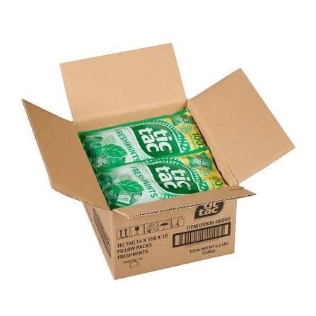 Tic Tac Freshmints 4-Count Mini Pack 1000/Case - Concessions | ChickenPieces.com