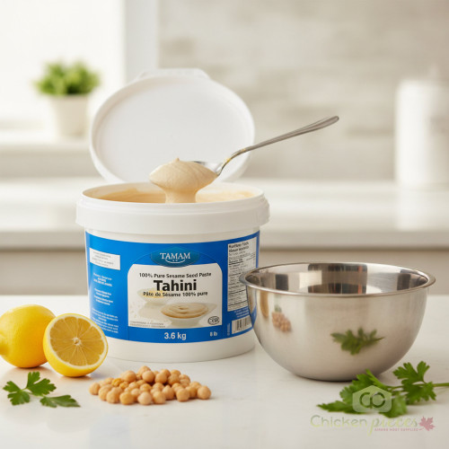 Tamam 100% Pure Sesame Seed Paste Tahini 3.62 kg