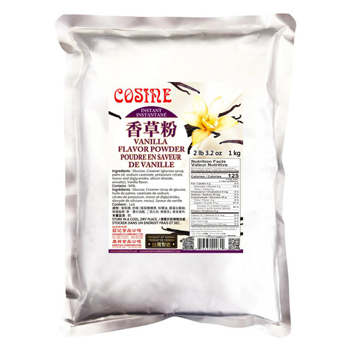 Cosine Bubble Tea Vanilla Powder 1kg