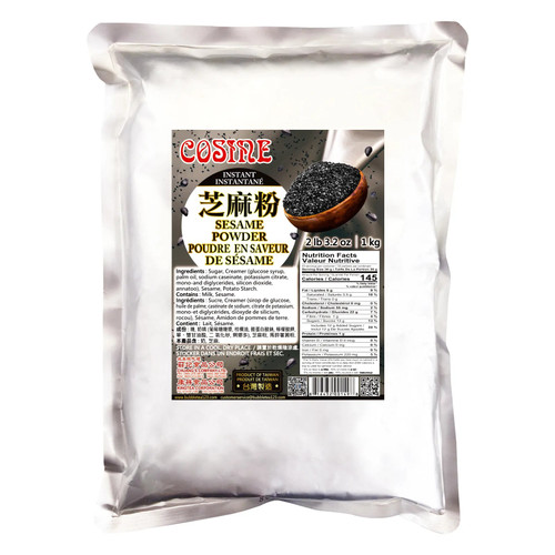 Cosine Bubble Tea Sesame Powder 1kg