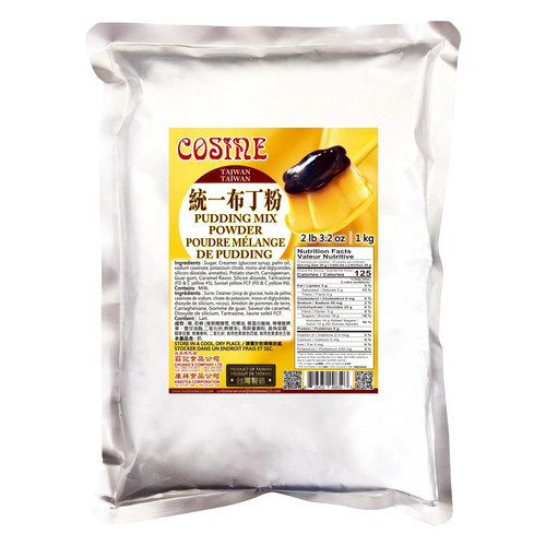 Cosine Bubble Tea York Flavour Pudding Powder 1kg