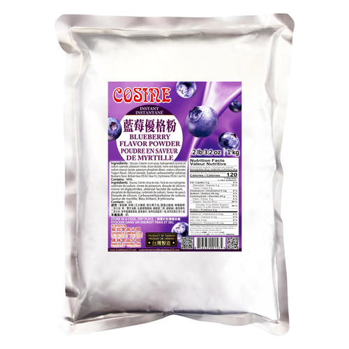 Cosine Bubble Tea Blueberry Powder 1kg