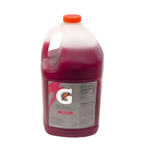 Gatorade Fruit Punch Liquid Concentrate - 1 Gallon (4/CASE)- PALLET OF 48 CASES + Bonus Cooler