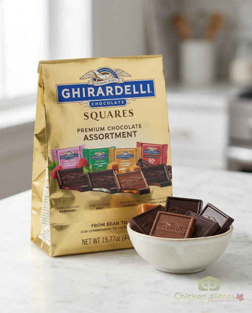 Ghirardelli Assorted Chocolate Squares 447g Bag
