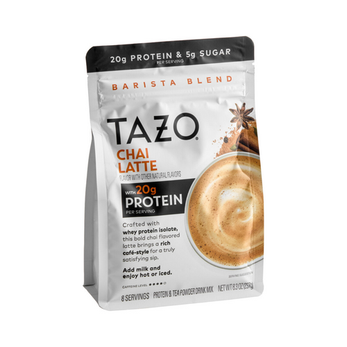 Tazo Protein Chai Latte Powder 8.3 oz - Café & Hotel - TAZO | ChickenPieces.com