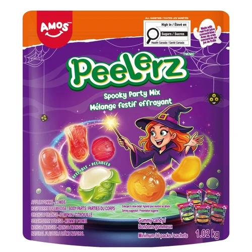 Amos Peelerz Halloween Spooky Party Mix 1.02kg