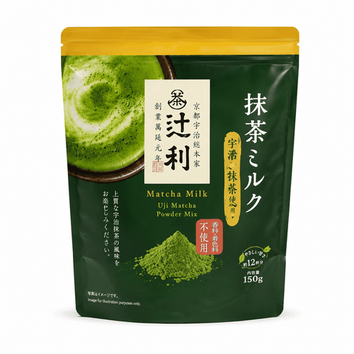 Tsujiri Instant Japanese Matcha Milk Powder Mix 150 g