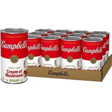 CAMPBELL'S Cream Of Mushroom Soup 1.36Litre (12 pack)