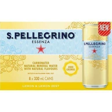 SAN PELLEGRINO Lemon and Lemon Zest 8x330.0 ml