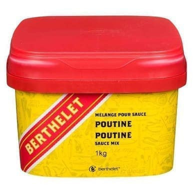 Berthelet Poutine Sauce Mix 1 kg - Authentic French Canadian Gravy