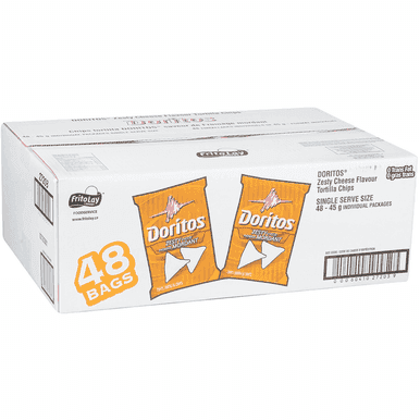 Doritos Zesty Cheese Vending Chips | 48 Packs | 45g Ea