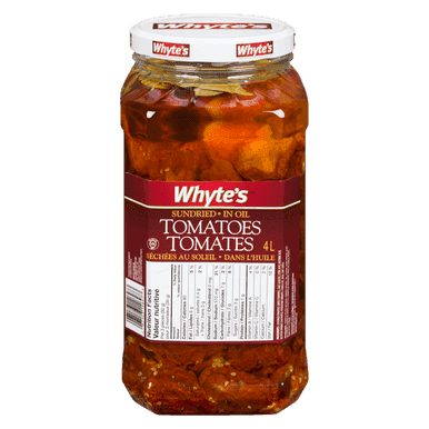 WHYTES Sundried Tomatoes in Oil 4Litre