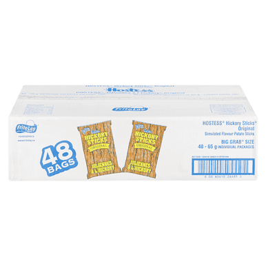 Hostess Hickory Sticks 48x65g - Vending & Concession Snack