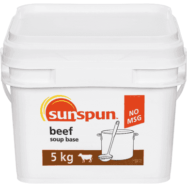 SUNSPUN Beef Soup Base, No Msg 5 kg
