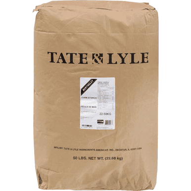 Berthelet TATE & LYLE Corn Starch Bulk Food Service 22.68 kg/50Lbs