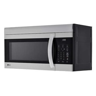 LG 1.7 cu. ft. Stainless-Steel Over-the-Range Microwave - Convenient Cooking and Easy Maintenance