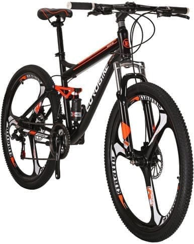 27.5" Full Suspension Mountain Bike Shimano 21 Speed Mens Bikes