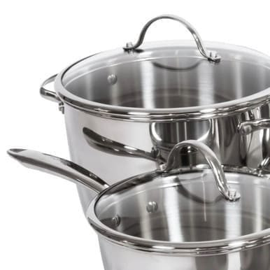 Lagostina 18/10  stainless steel Cookware Set, 12-piece
