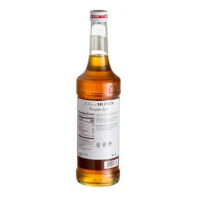 Monin 750 mL Premium Pumpkin Spice Flavoring Syrup