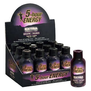 5-hour ENERGY Extra-strength Grape Shot, 57ml , 12-count
