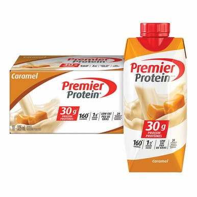Premier Protein High-Protein Caramel Shake 325 mL, 18-count