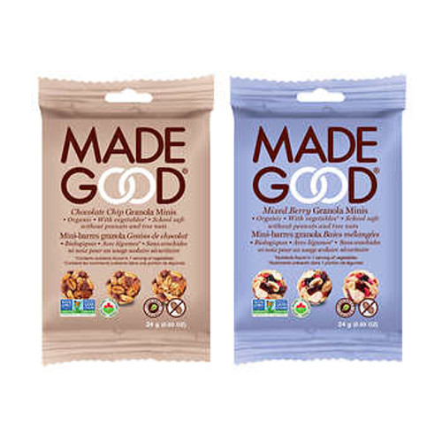 MadeGood Granola Minis - 20 Packs, 24g Each - Wholesome Snacking Delight- Chicken Pieces