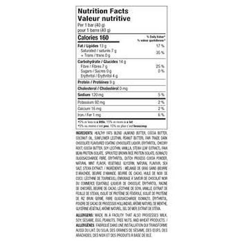No Sugar Keto Bar Chocolate Mint Bars 2-Pack - Indulge in Refreshing Keto Flavors- Chicken Pieces