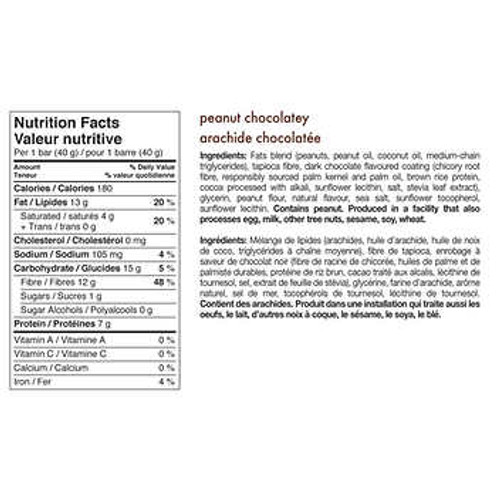 Love Good Fats Chewy Nutty Peanut Chocolatey Nut Bars - 2 Packs, 480g Total- Chicken Pieces