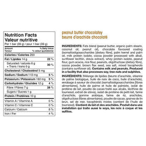 Love Good Fats Peanut Butter Chocolatey Snack Bars - 2 Packs, 468g Total- Chicken Pieces