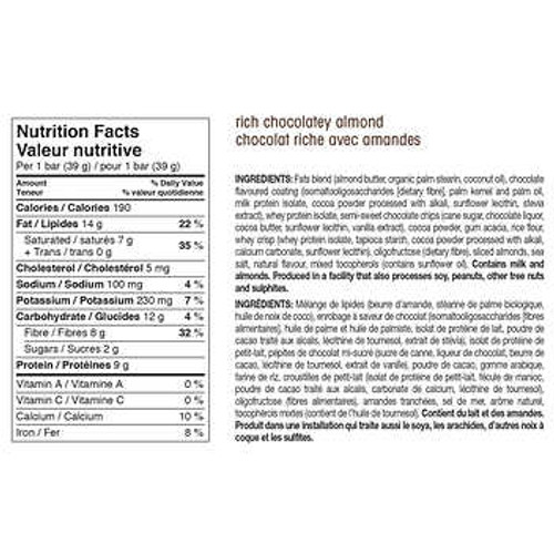 Love Good Fats Coconut Chocolate Chip Snack Bars - 2 Packs, 468g Total- Chicken Pieces