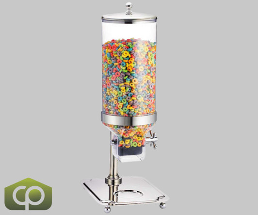 Bon Chef 1 Liter Single Cereal Dispenser - Elegant Design, Easy Dispensing